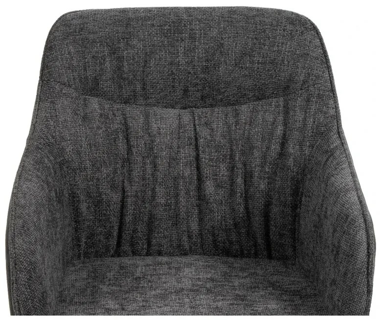 Jedálenská stolička LOREN tmavo šedá