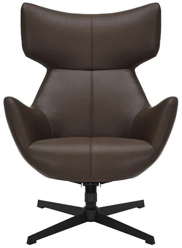 Kreslo VOGUE otočné o 360° hnedá