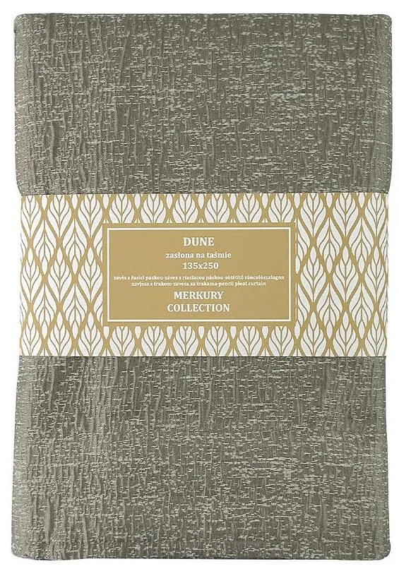 Záves na páske Done 135x250 béžová Merkury Home