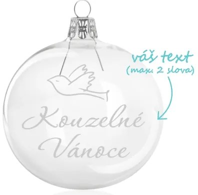 Pieskovaná banka Čarovné Vianoce 8 cm