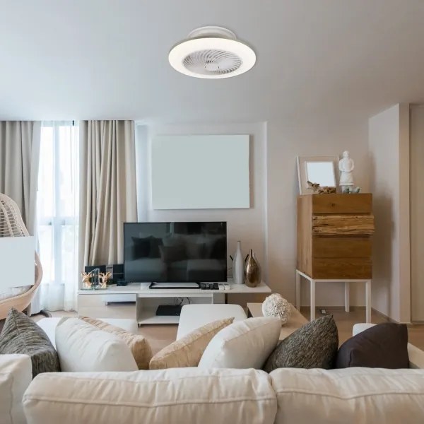 Rabalux 6710 - LED Stmievateľné svietidlo s ventilátorom DALFON LED/36W/23 + DO