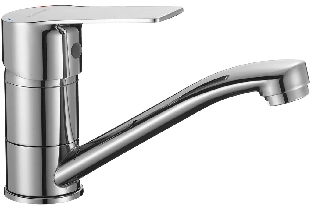 Kuchinox Borgo, umývadlová batéria s otočným výtokom, chrómová, LAV-BKB_026D