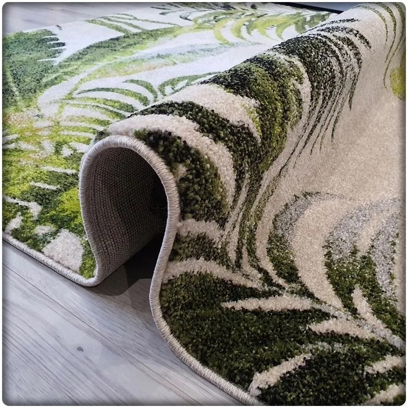 Dekorstudio Moderný koberec GARDEN so vzorom listov 713 Rozmer koberca: 160x220cm