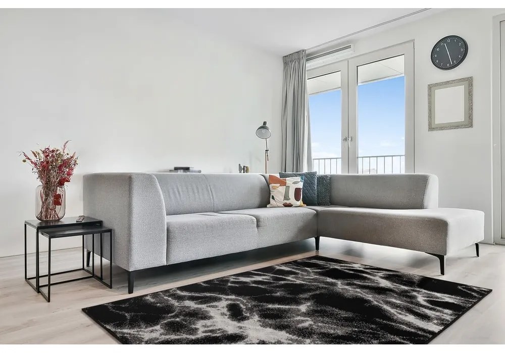 Čierno-biely koberec 200x280 cm Avanti – FD