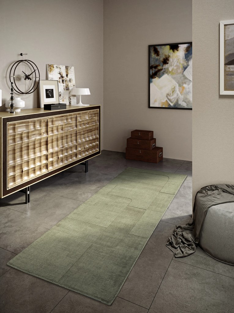 Villeroy & Boch Behúň 106172 Green, 80x250, zelená, obývacia izba