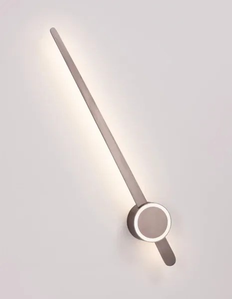 LED nástenné svietidlo Kedo 80 hnedá