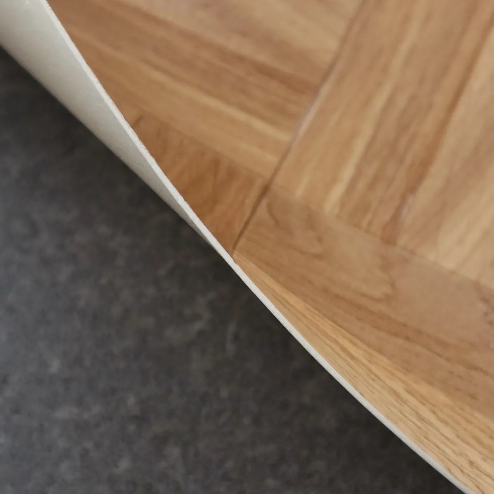 PVC podlaha - lino AladinTex Home 0025 Ardentes, na mieru, šíře 4m, hnedá, bez podkladu, obývacia izba, Gerflor