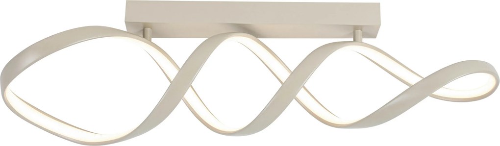 XXXLutz STROPNÉ LED SVIETIDLO, 80/17/23 cm Novel - Interiérové svietidlá - 008227173302