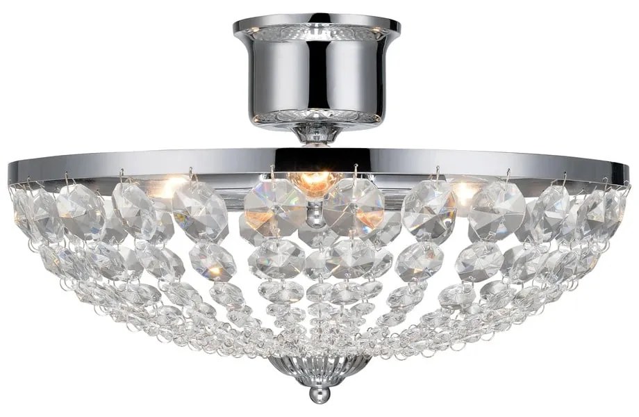 Stropné svietidlo v striebornej farbe Gränsö – Markslöjd