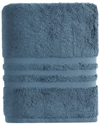 Soft Cotton Luxusný pánsky župan PREMIUM s uterákom 50x100 cm v darčekovom balení S + uterák 50x100cm + box Modrá