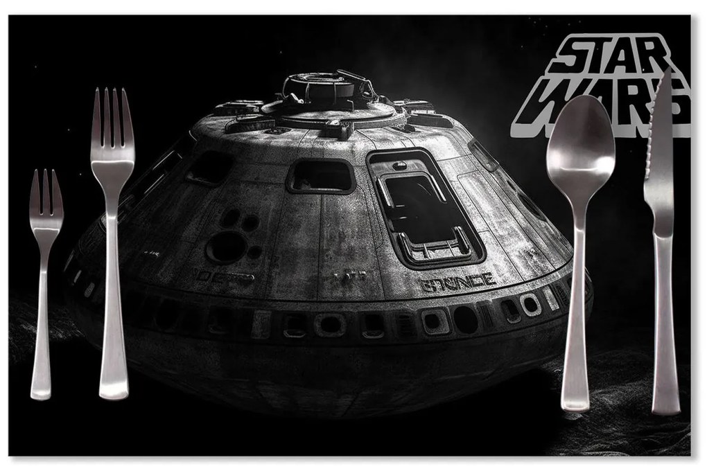 Sablio Prestieranie Star Wars Vesmírna loď: 40x30cm