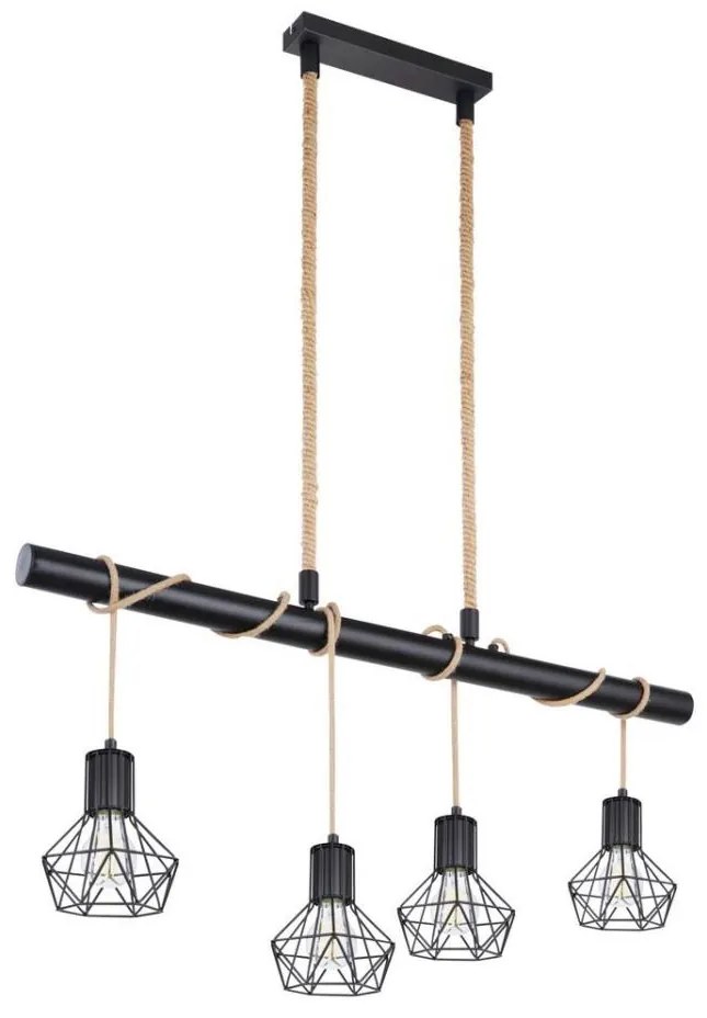 Globo 54017-4H - Luster na lanku PRISKA 4xE27/60W/230V