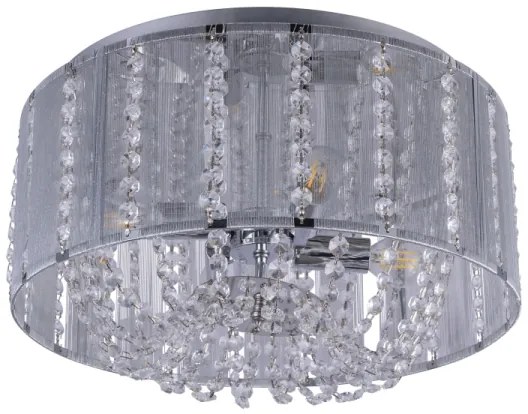 Globo 15091D - Krištáľové stropné svietidlo WALLA 4xE14/40W/230V