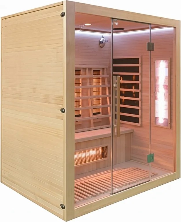 BPS-koupelny Infrasauna Relax HYD-2913 175x120, 3-4 osoby