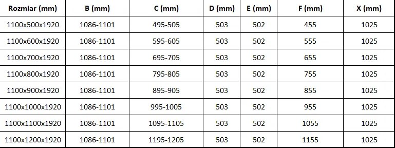 Mexen Lima sprchovací kút 110x110cm, 6mm sklo, chrómový profil-číre sklo, 856-110-110-01-00