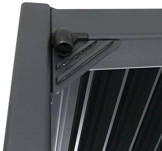 Sunfun Palma Pergola s nastaviteľnou strechou XL, pôdorysný rozmer: 4 × 3 m, výška: 2,15-2,55 m, antracit