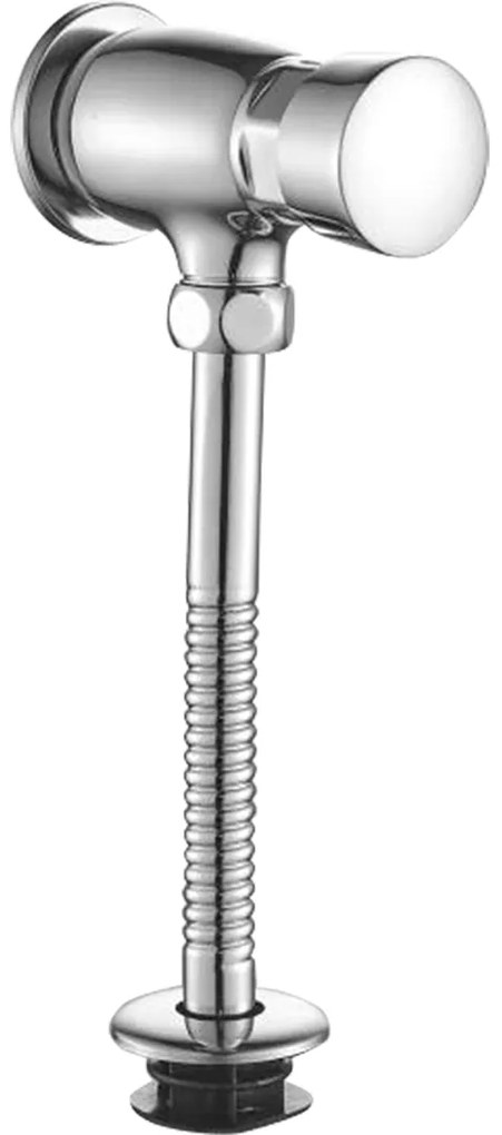 Kuchinox Time-flow, tlaková pisoárová batéria/ventil s časovačom, chrómová, LAV-BQZ_03AD