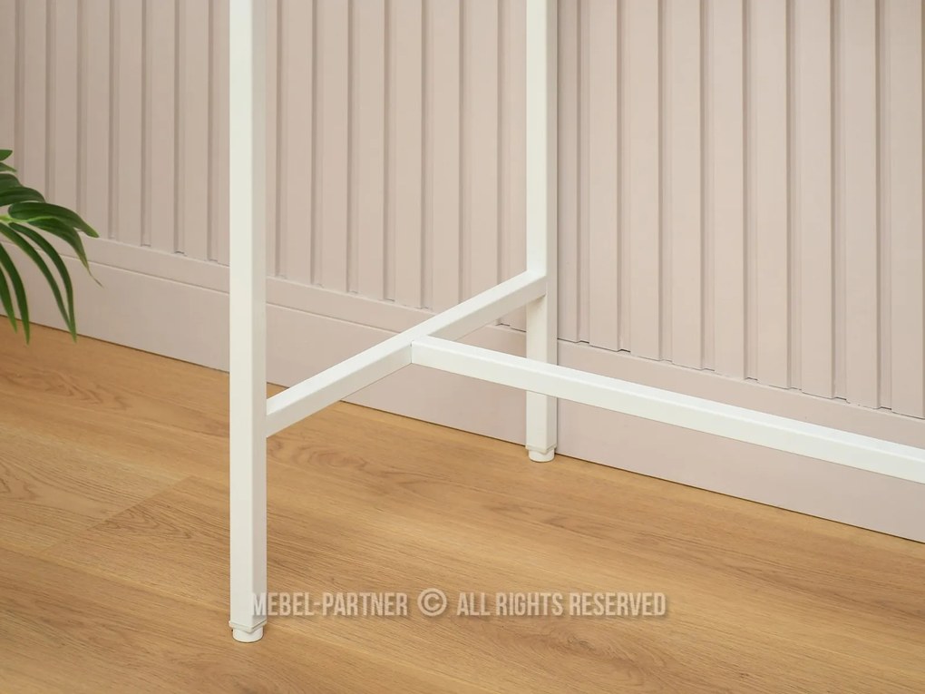 Barový set Everet (sonoma + biela) (pre 2 osoby). Akcia -22%. Vlastná spoľahlivá doprava až k Vám domov. 1111870