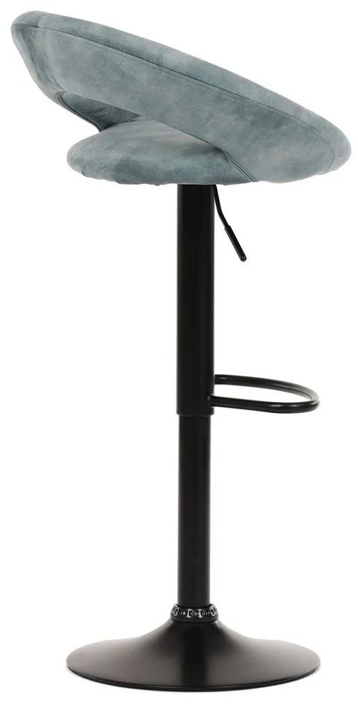 Súprava barových stoličiek AUB-822 BLUE4, 2 ks