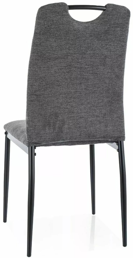 Jídelní židle Rip Brego šedá/černá