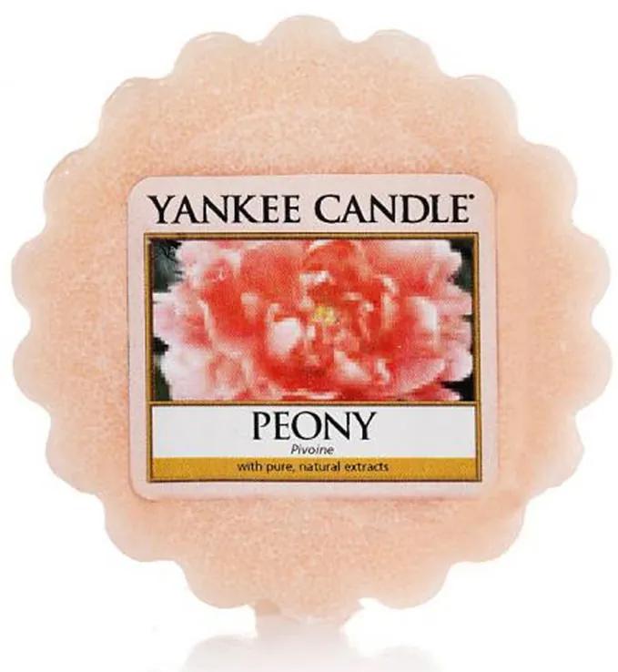Yankee Candle vonný vosk do aromalampy Peony