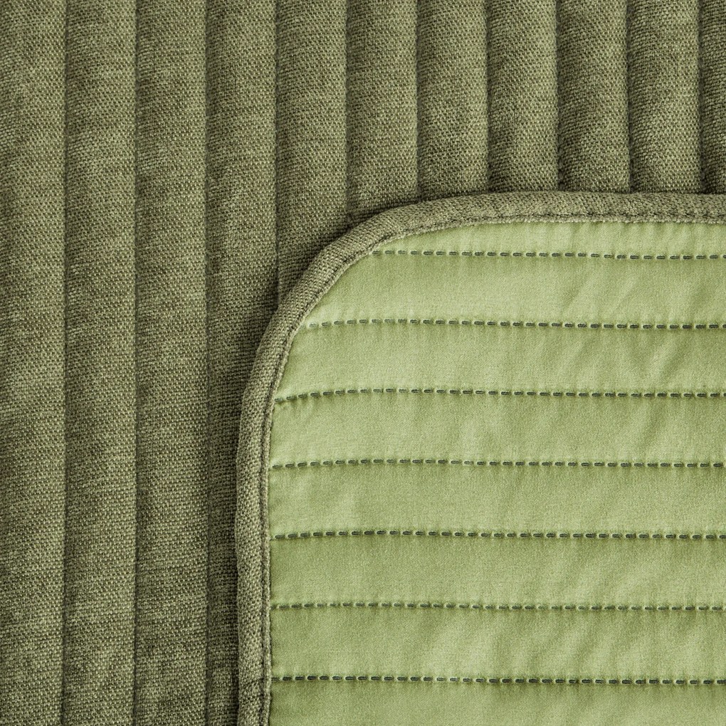 PREHOZ NA POSTEĽ GLORI 170X210 CM OLIVOVÝ
