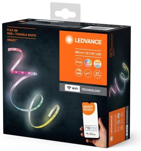 Ledvance - LED RGB+TW Stmievateľný vonkajší pásik FLEX 3m LED/12,5W/230V Wi-Fi