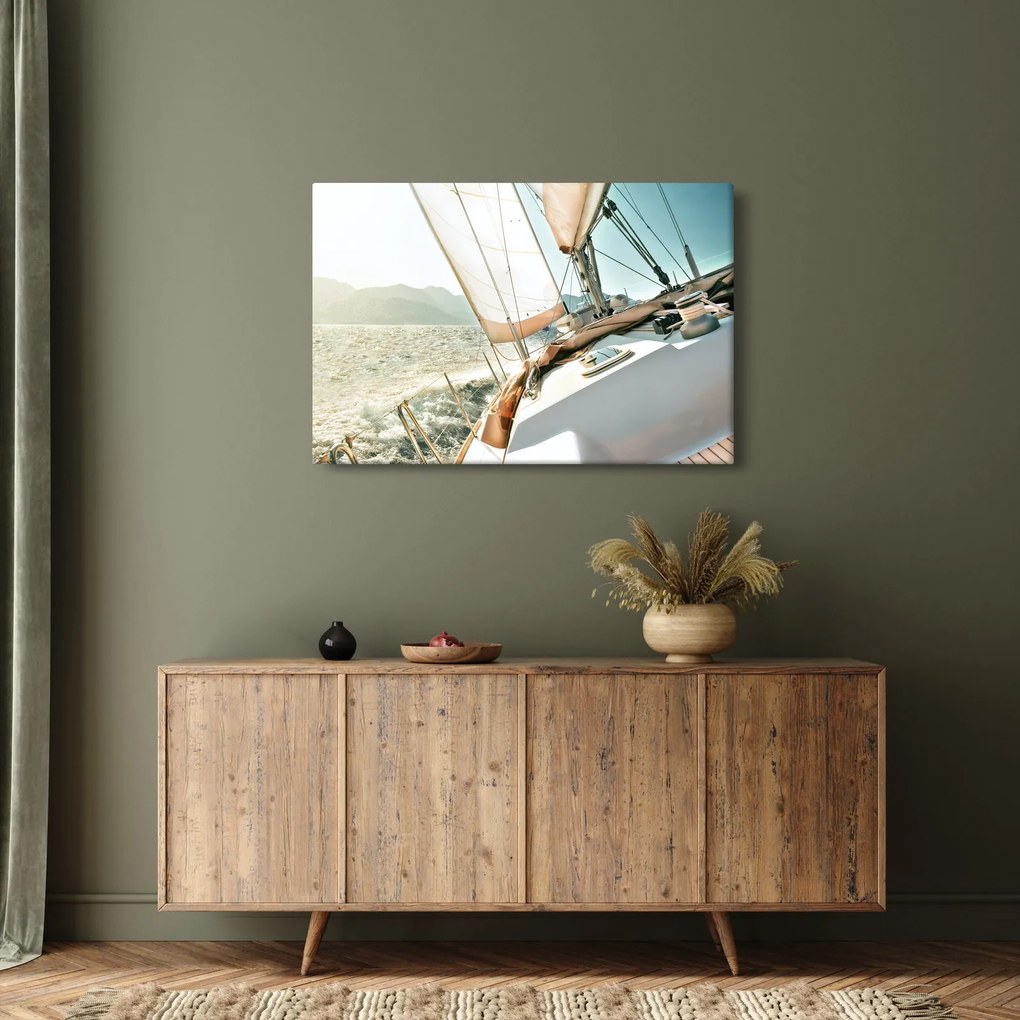Obraz - Jachta (90x60 cm)