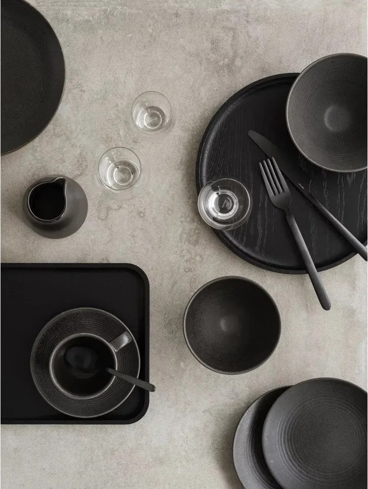 Tmavohnedá keramická kanvička na mlieko 290 ml Kumi – Blomus