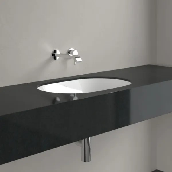 Villeroy & Boch 5A766001 - Zapustené umývadlo ARCHITECTURA 57x37,5 cm biele
