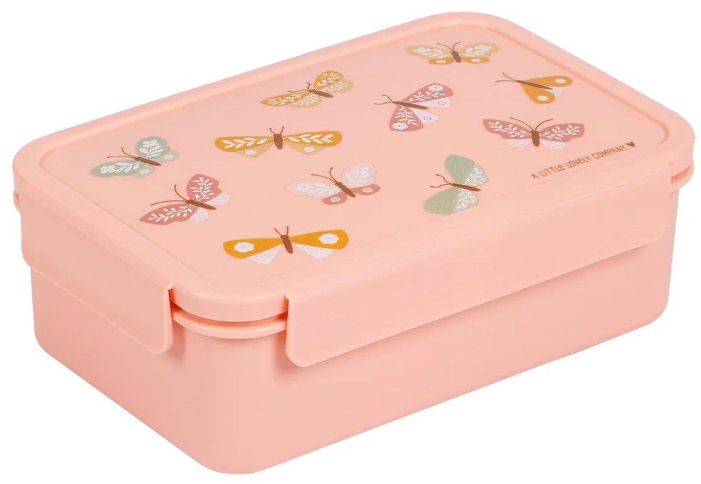 A Little Lovely Company - škatuľka na desiatu - motýliky