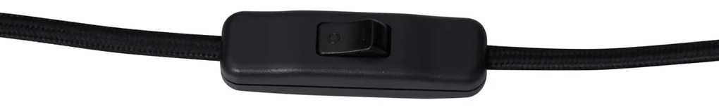 Dizajnové nástenné svietidlo čierne s matným sklom - 3 svetlá - vertikálne