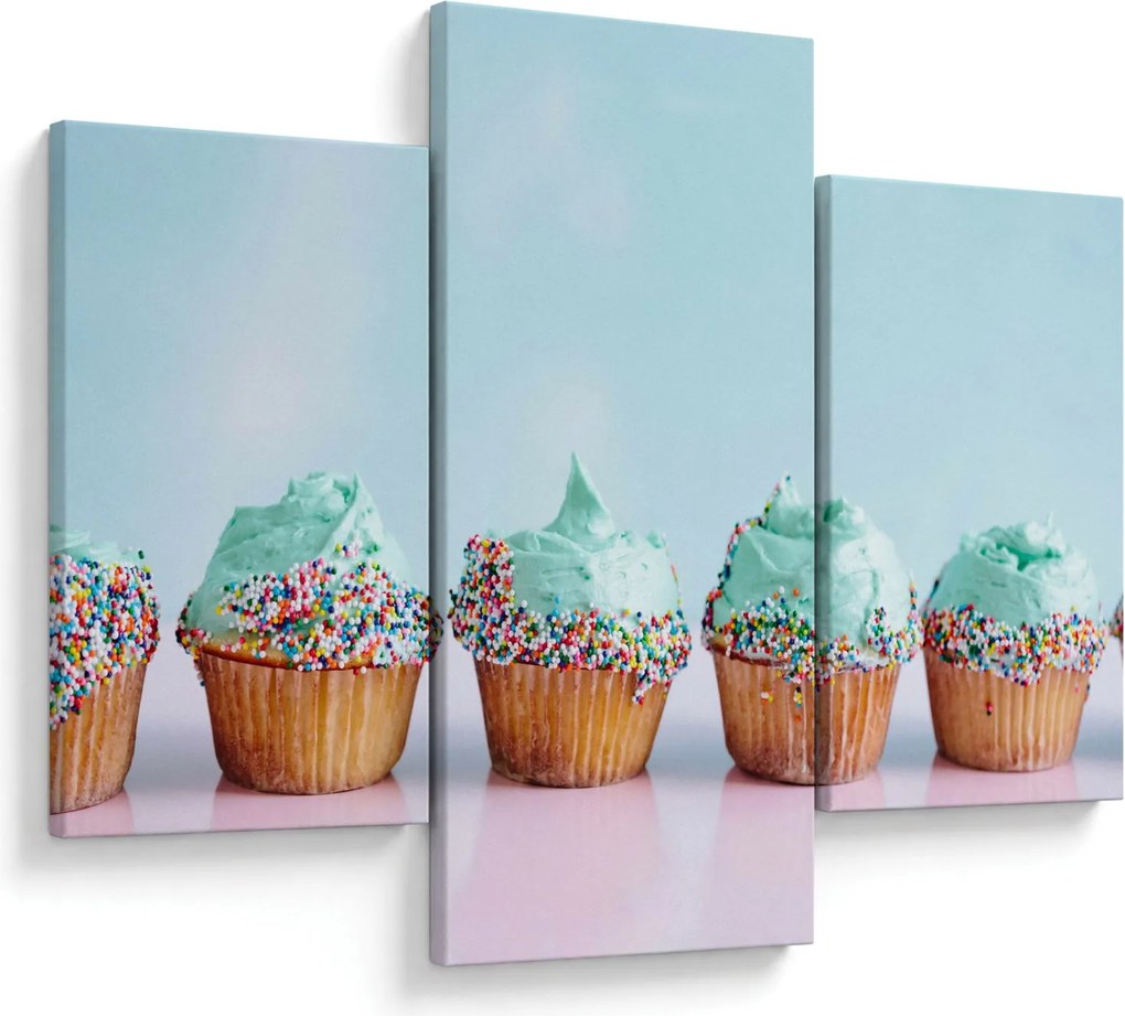 Obraz cupcakes (90x60 cm)