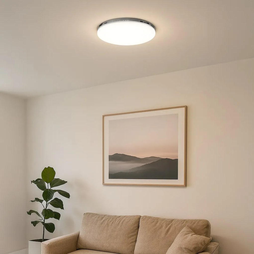 Stropné LED svietidlo Maya, 1x LED 36w, 4000k, ch