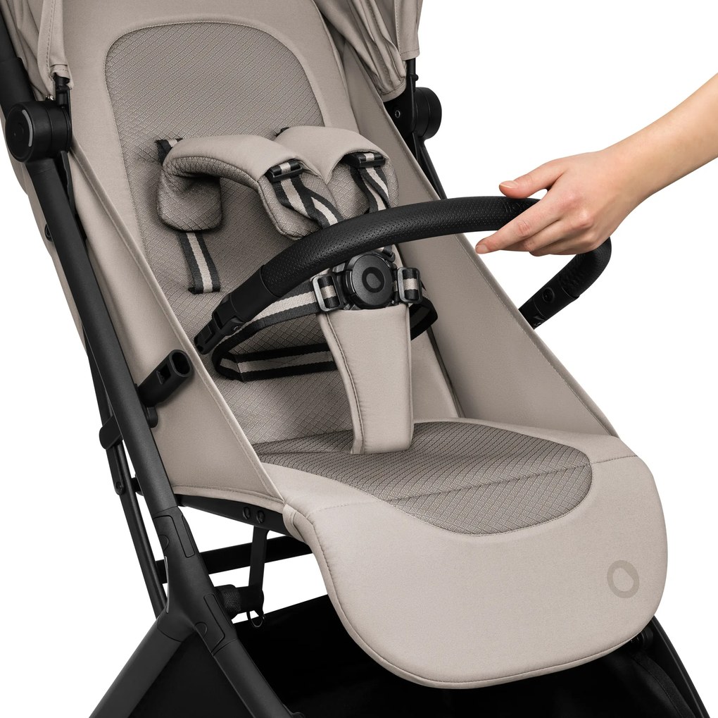 Lionelo SIA Ľahký športový kočík do lietadla Farba: Beige Sand