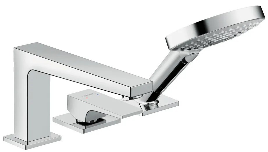 Hansgrohe Metropol, batéria na okraj vane, 3-otvorová inštalácia, chrómová, HAN-32551000