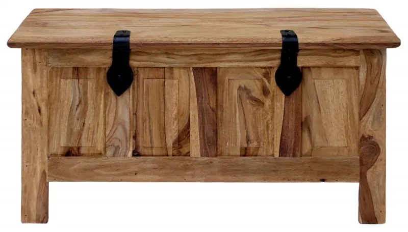 Truhlica Rami 90x45x45 indický masív palisander Super natural