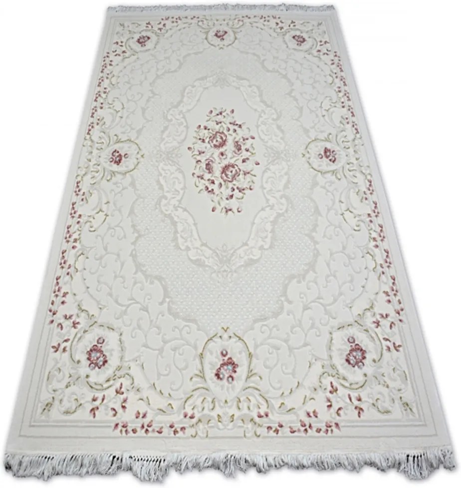 Luxusný kusový koberec akryl Hill krémový, Velikosti 160x230cm