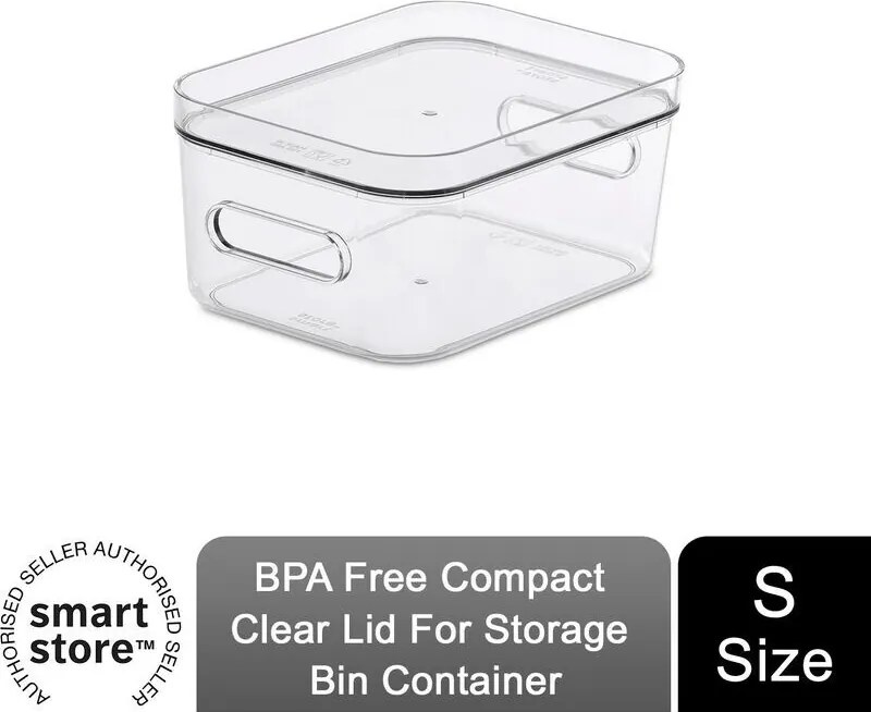 SMARTSTORE Veko k organizéru CompactClear, 1,5l (S), 19,5 x 14,5 x 2,5 cm