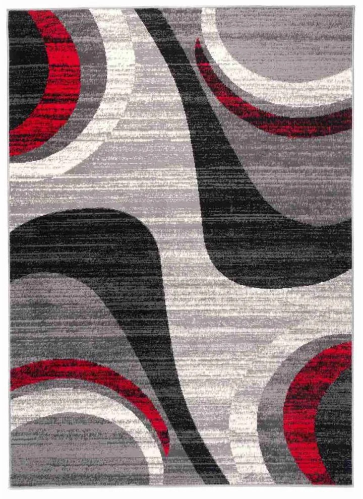 Kusový koberec PP Rex šedý, Velikosti 150x300cm