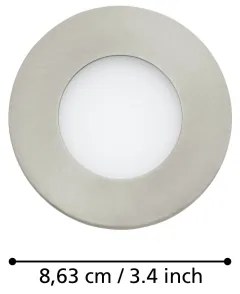 Eglo 900111-SADA 3x LED Stmievateľné kúpeľňové svietidlo FUEVA-Z 2,8W/230V IP44