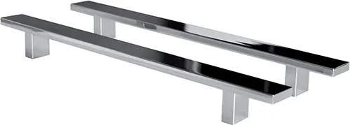 Besco Madlo k akrylátovým vaniam QUADRO MAD (300x24x31,2 mm | farba: chróm )
