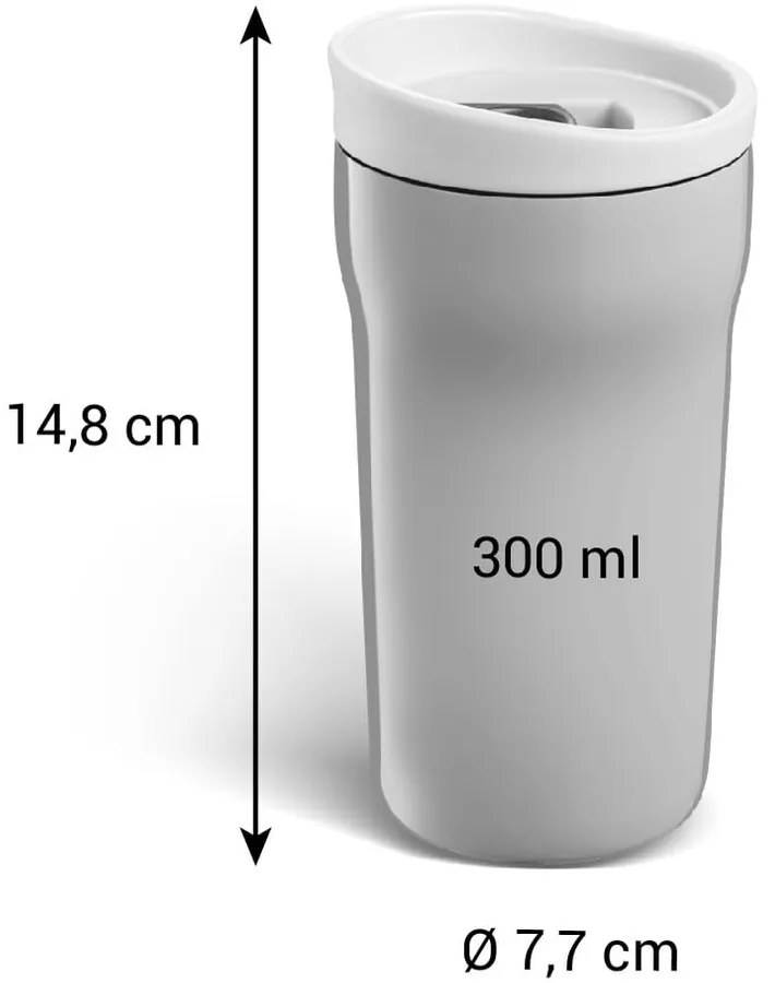 Béžový termo hrnček 300 ml Constant – Tescoma