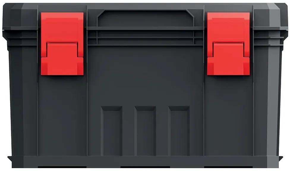 Kufr na nářadí MODIXX II 53 x 35,5 x 31 cm černo-červený