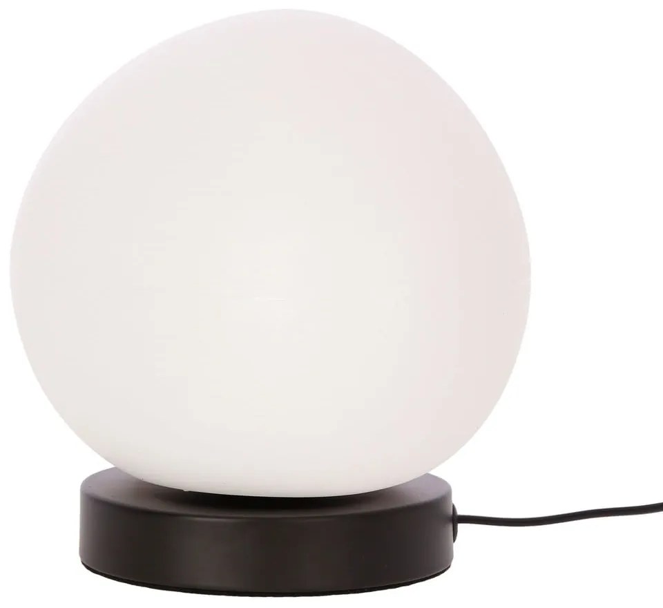 Čierno-biela stolová lampa (výška 19 cm) Stones – Candellux Lighting