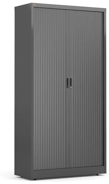 Roletová skriňa STUDIO, 1950x1000x420 mm, čierna