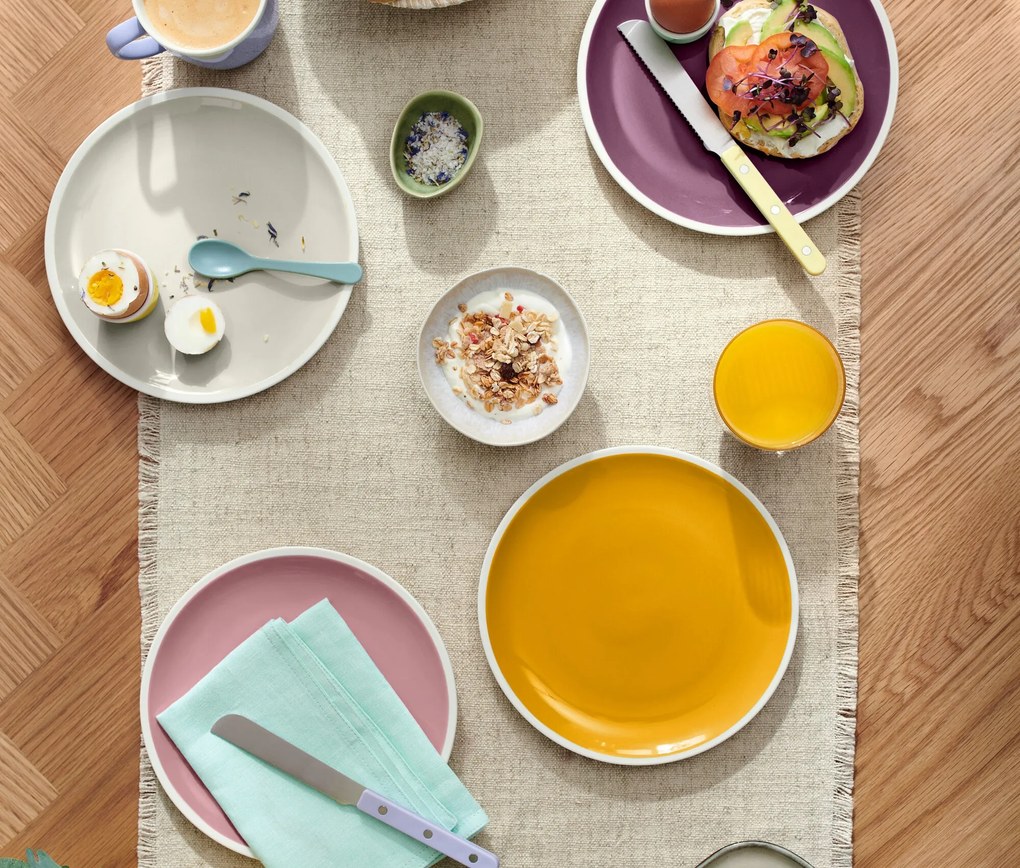 Raňajkové taniere, 4 ks