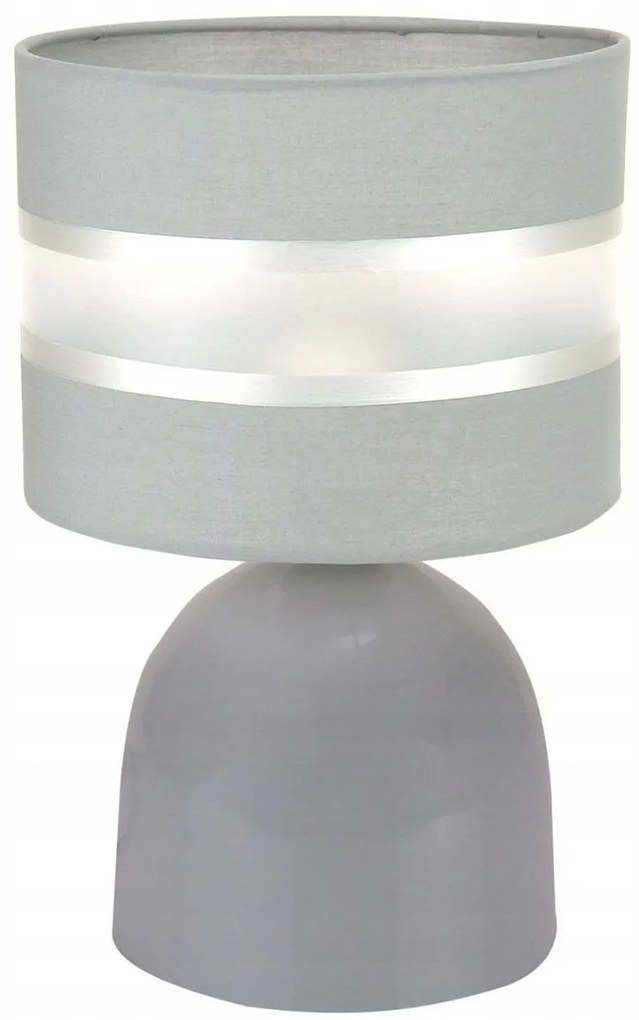 Stolná lampa Elegance, 1x textilné tienidlo (výber z 6 farieb), (výber z 3 farieb konštrukcie), s
