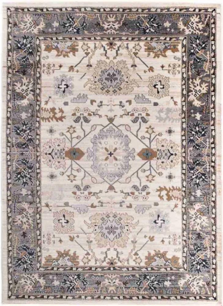 Kusový koberec klasický Bisar bielosivý, Velikosti 60x100cm