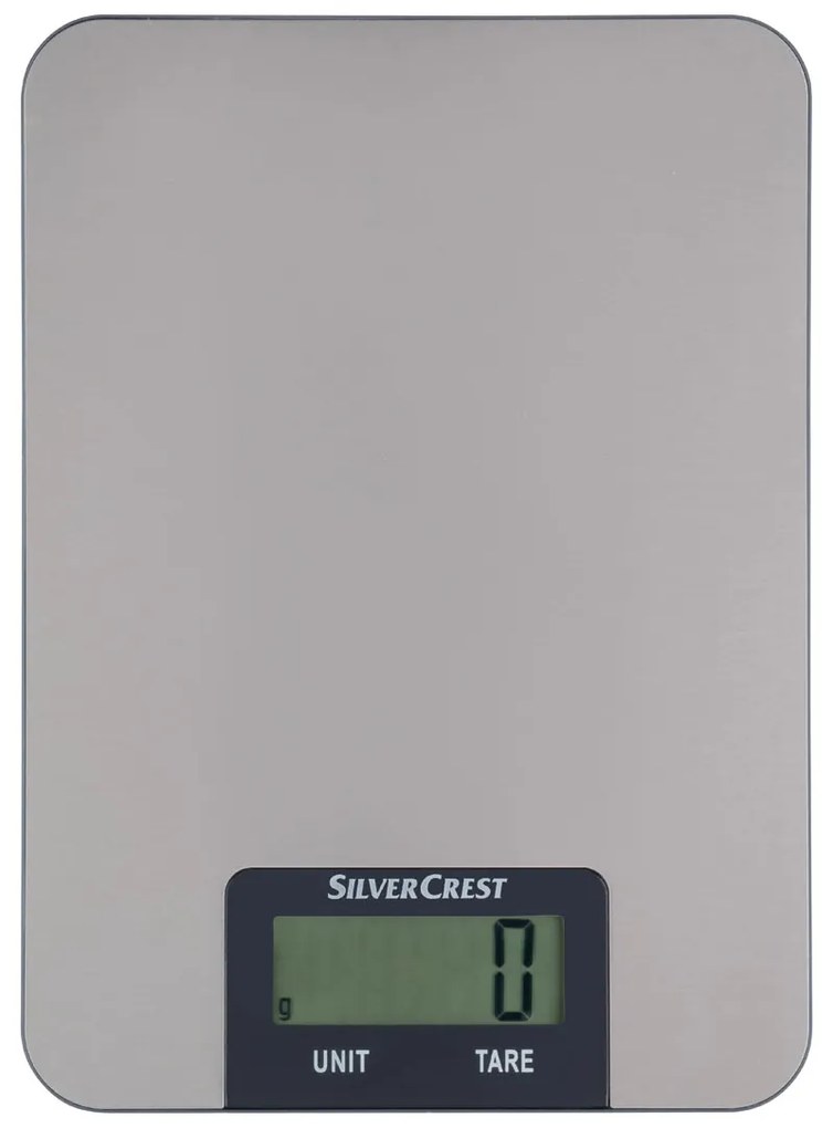Silvercrest Kitchen Tools Digitálna kuchynská váha SKW 5 B 1 (ušľachtilá oceľ) (100335932)